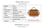 Soft Leather Tote | Large Everyday Shoulder Bag for Women