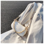 Y2K Chic Armpit Bag | Trendy Solid Color Shoulder Purse for Women