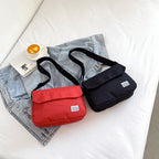 Everyday Casual Flap Shoulder Bag - Compact Unisex Messenger Purse for Essentials
