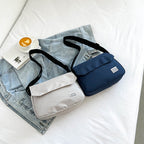 Everyday Casual Flap Shoulder Bag - Compact Unisex Messenger Purse for Essentials