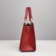 Elegant Horizontal Square Messenger Bag - Large Capacity Women's Leisure Travel Handbag