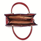 Elegant Horizontal Square Messenger Bag - Large Capacity Women's Leisure Travel Handbag