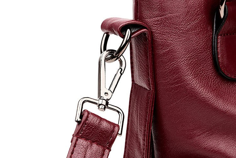 Large Capacity Women's Shoulder Bag - Premium PU Leather Fashion Handbag & Commute Tote